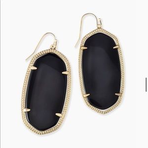 Kendra Scott Danielle Black and Gold